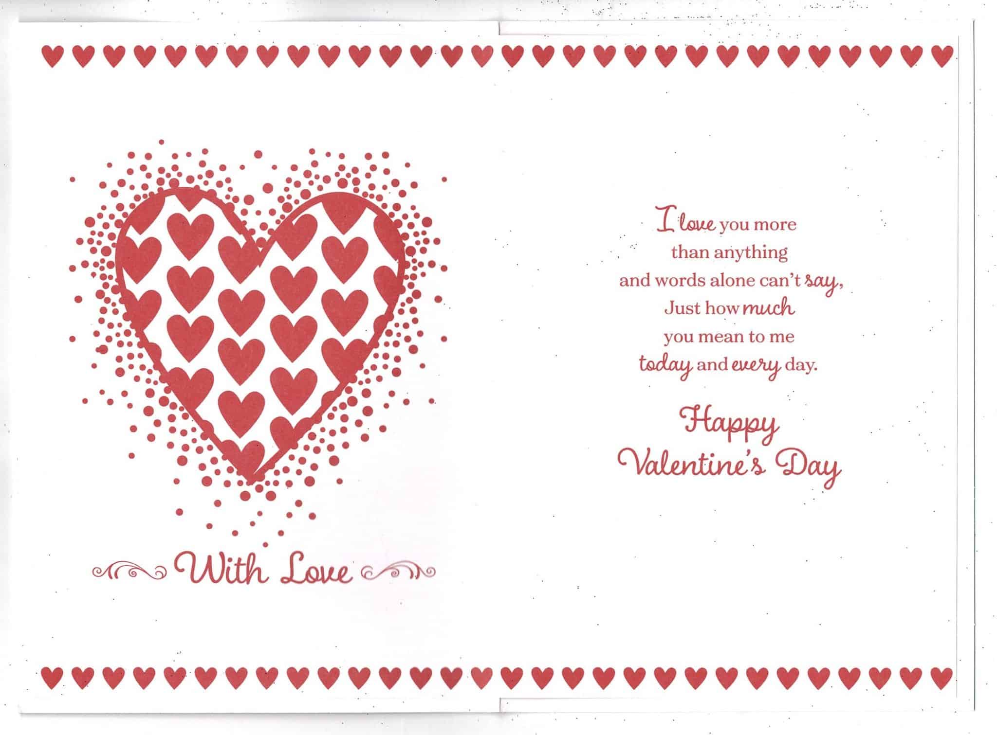 Husband Valentines Card My Perfect Valentine Large Design 17 Cm X 27 Cm Seasonal Greeting Cards Tennesseegreenac Com