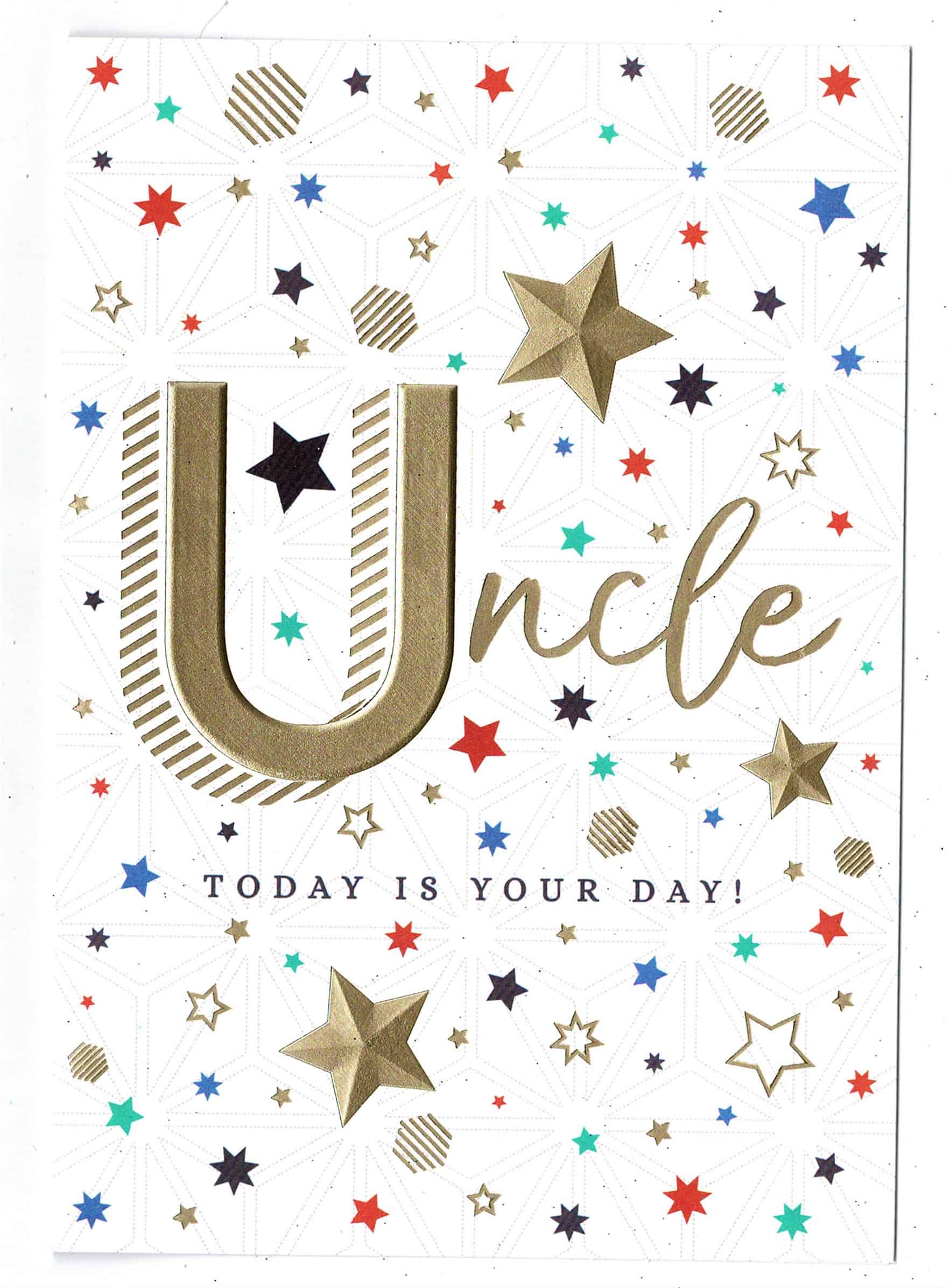 uncle birthday card uncle today is your day ebay