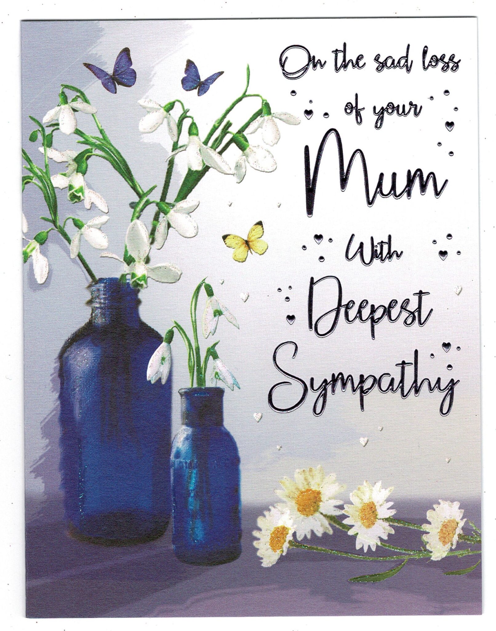 Mum Sympathy Card 'On The Sad Loss Of Your Mum' With Love Gifts & Cards