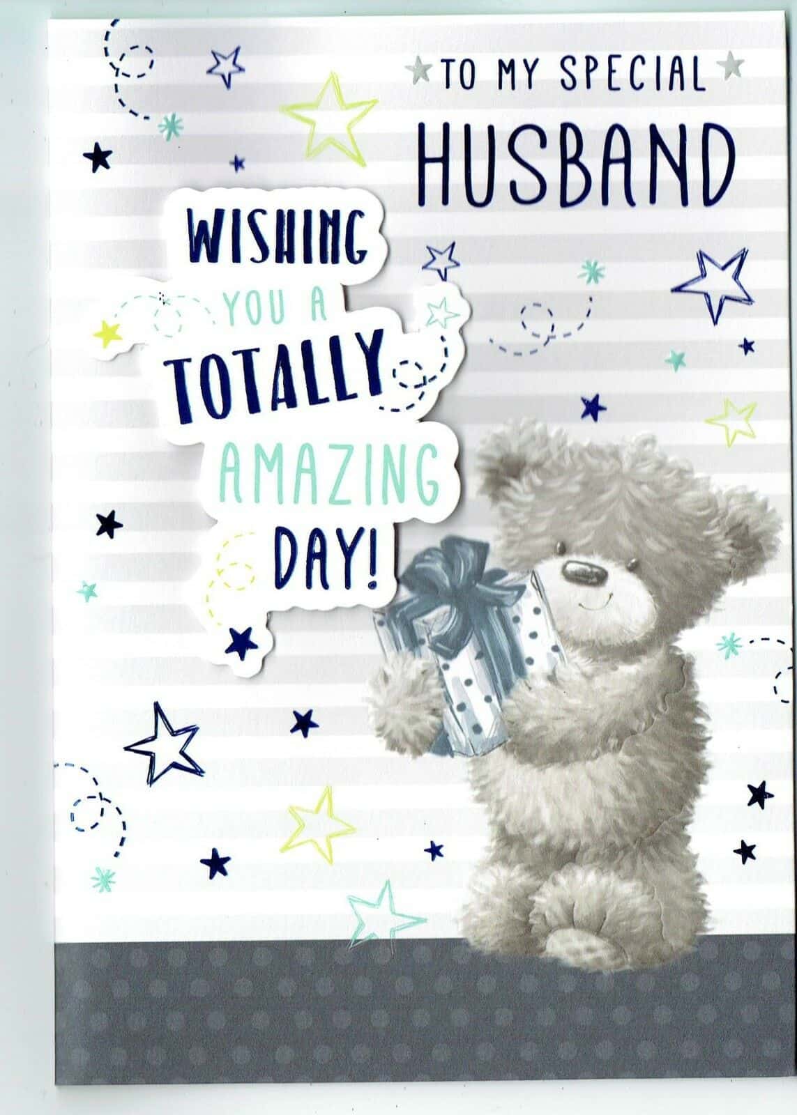 Husband Birthday Card 'To My Special Husband' With Love Gifts & Cards